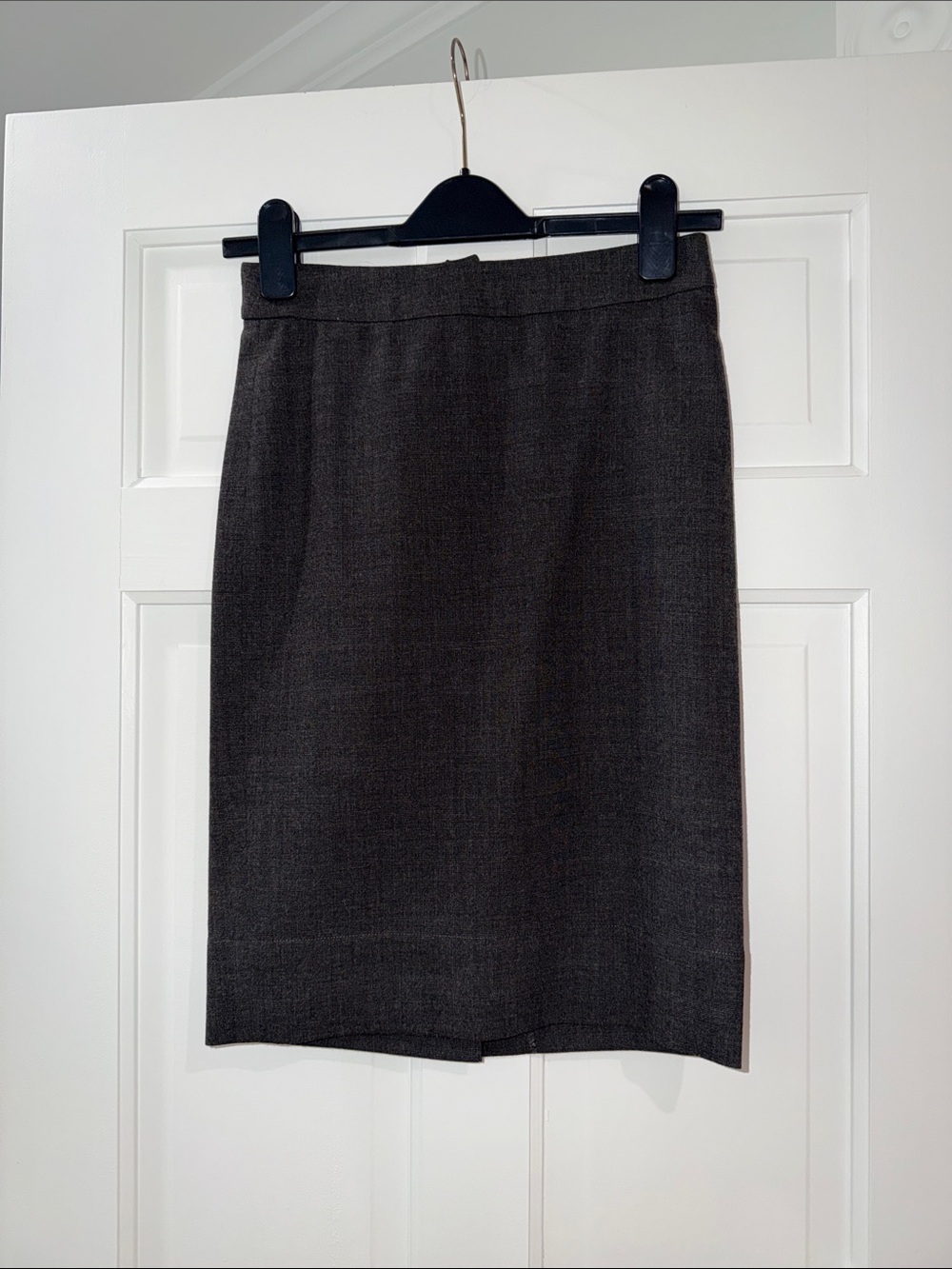 All Saints Charcoal Gray Pencil Skirt